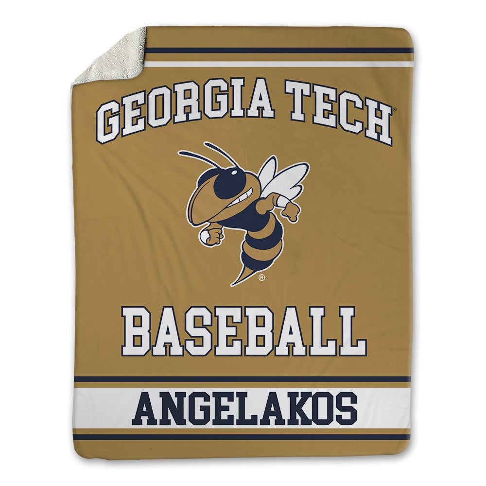 Georgia Tech - NCAA Baseball : Dimitri Angelakos - Blanket-0