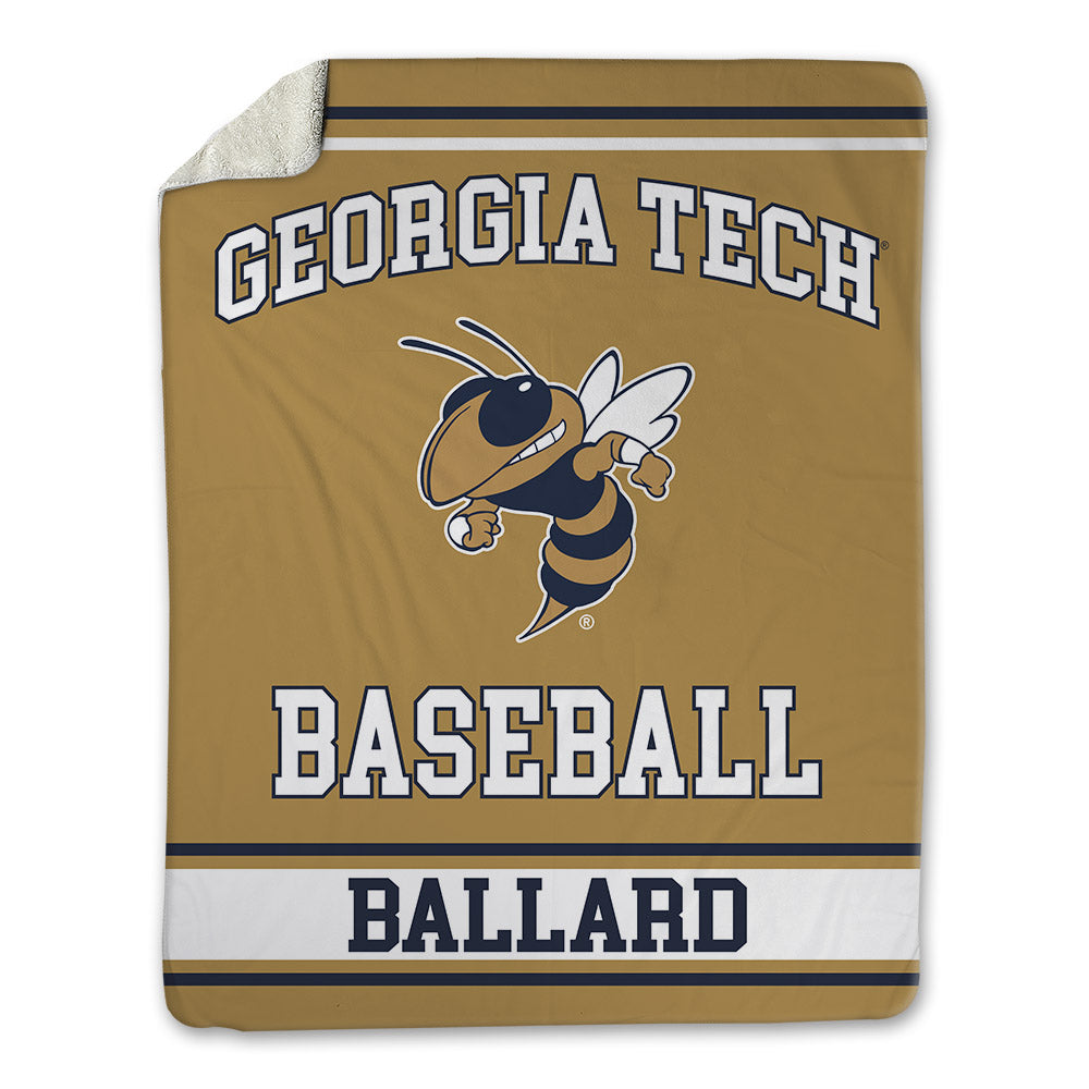 Georgia Tech - NCAA Baseball : Carson Ballard - Blanket-0