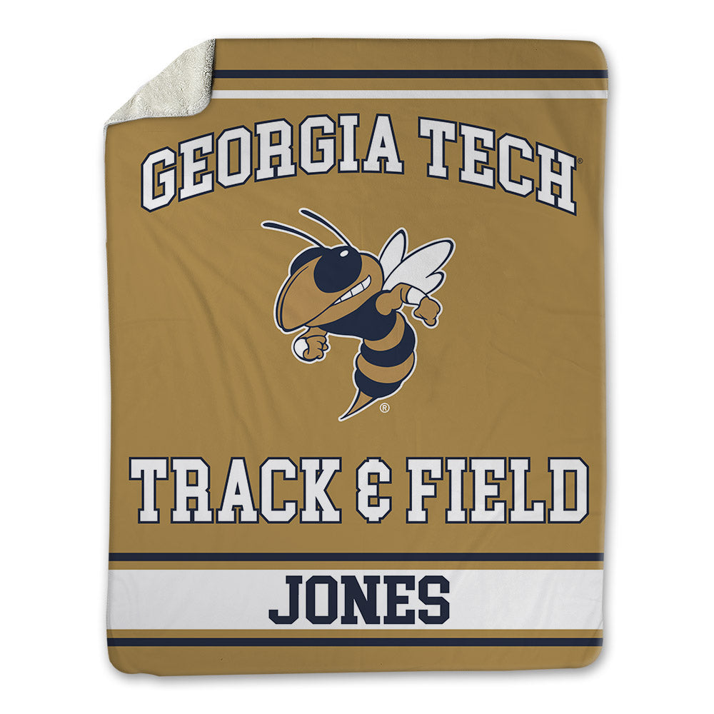 Georgia Tech - NCAA Men's Track & Field : Aaron Jones - Blanket-0