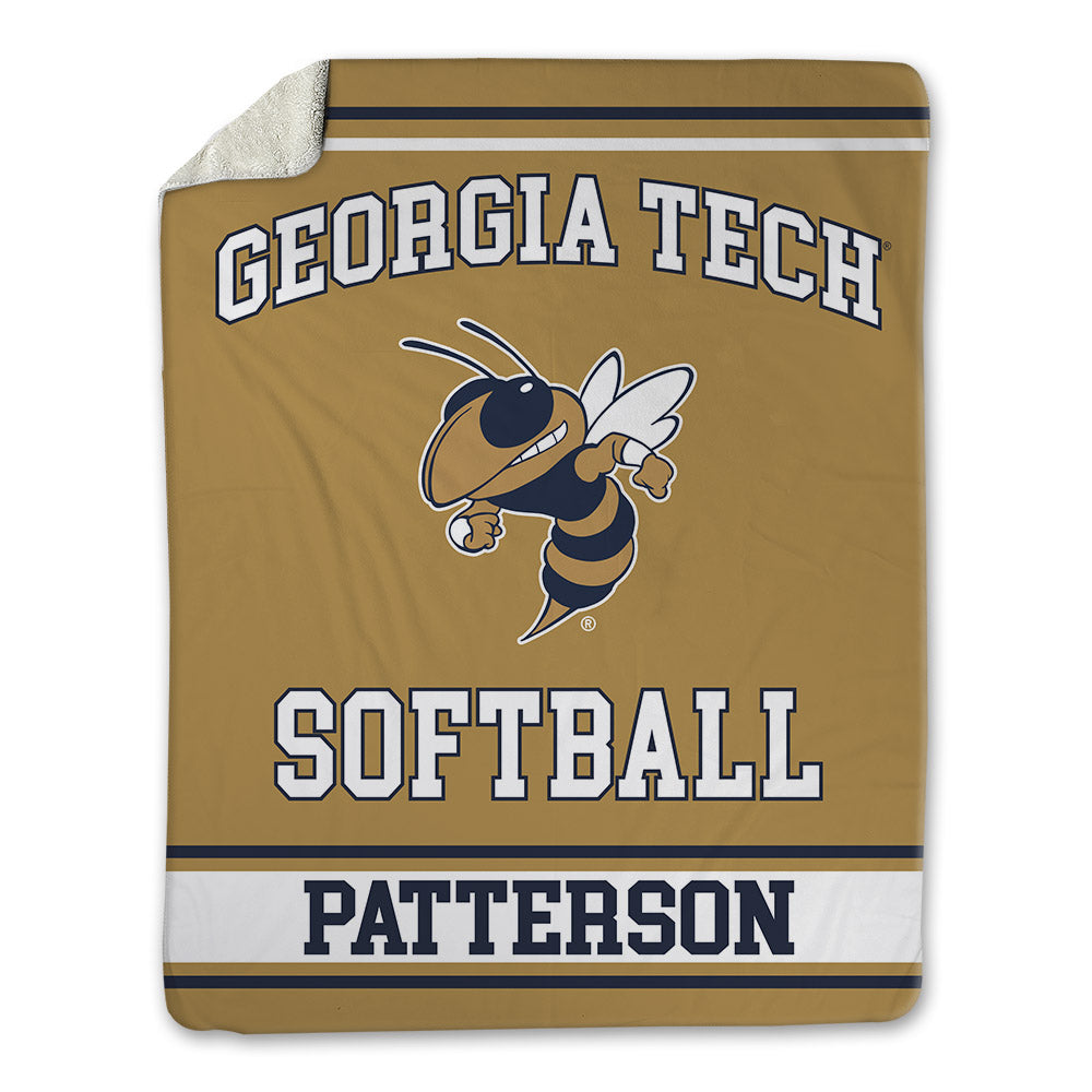 Georgia Tech - NCAA Softball : Caroline Patterson - Blanket-0