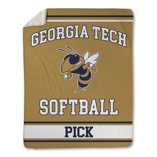 Georgia Tech - NCAA Softball : Landri Pick - Blanket-0