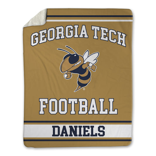 Georgia Tech - NCAA Football : Omar Daniels - Blanket-0