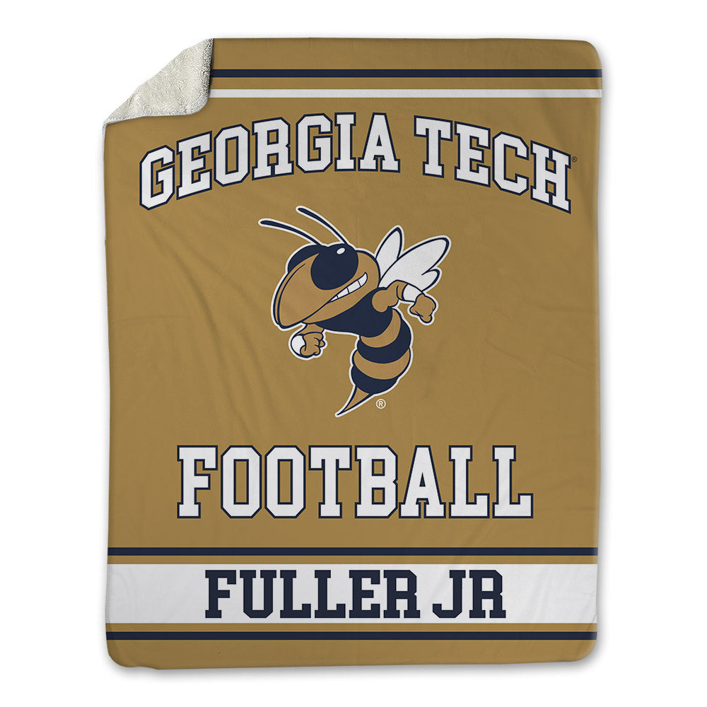 Georgia Tech - NCAA Football : Andre Fuller Jr - Blanket-0