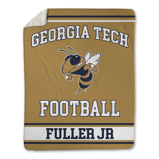 Georgia Tech - NCAA Football : Andre Fuller Jr - Blanket-0
