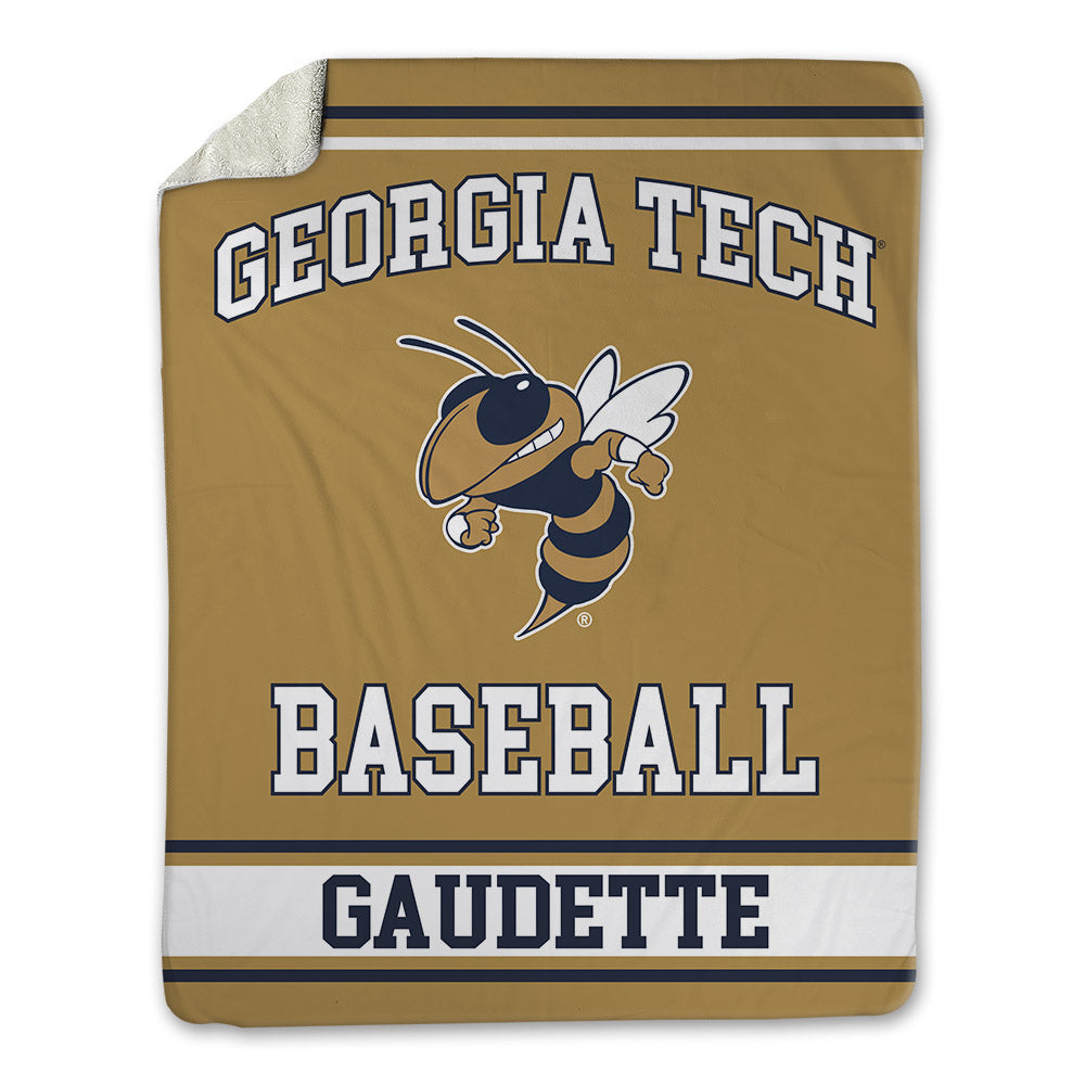 Georgia Tech - NCAA Baseball : Caden Gaudette - Blanket-0