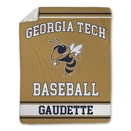 Georgia Tech - NCAA Baseball : Caden Gaudette - Blanket-0