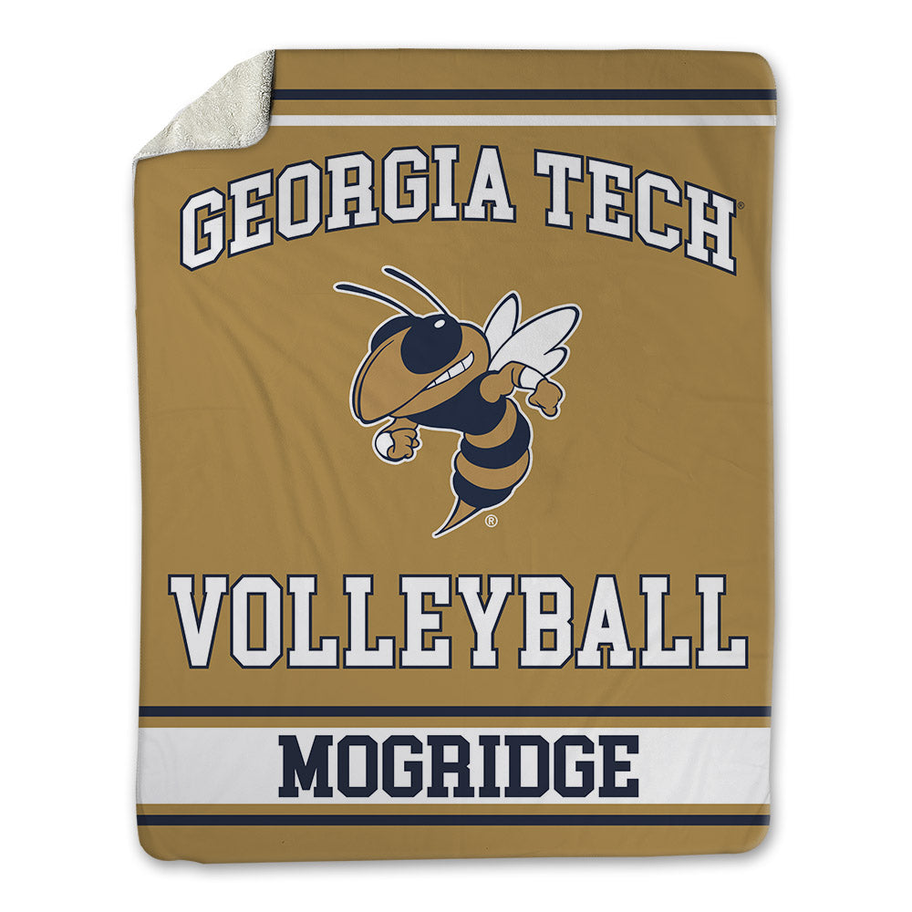 Georgia Tech - NCAA Women's Volleyball : liv mogridge - Blanket-0