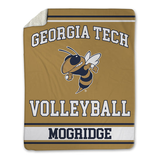 Georgia Tech - NCAA Women's Volleyball : liv mogridge - Blanket-0