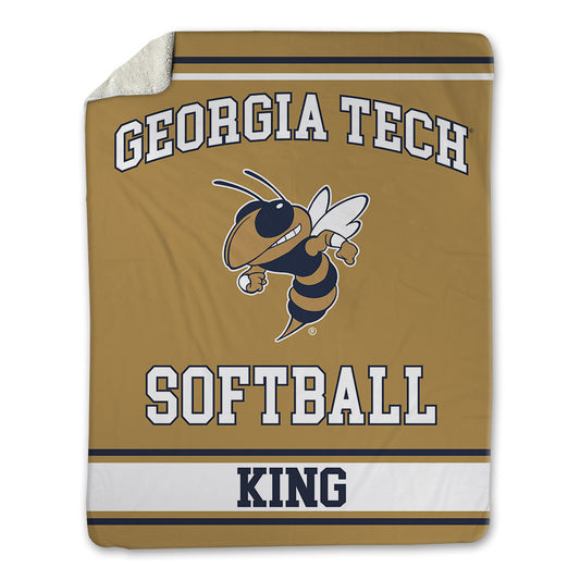 Georgia Tech - NCAA Softball : Gracie King - Blanket-0