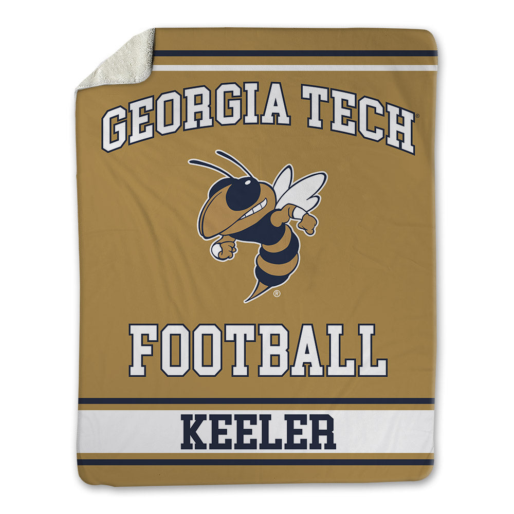 Georgia Tech - NCAA Football : Cal Keeler - Blanket-0