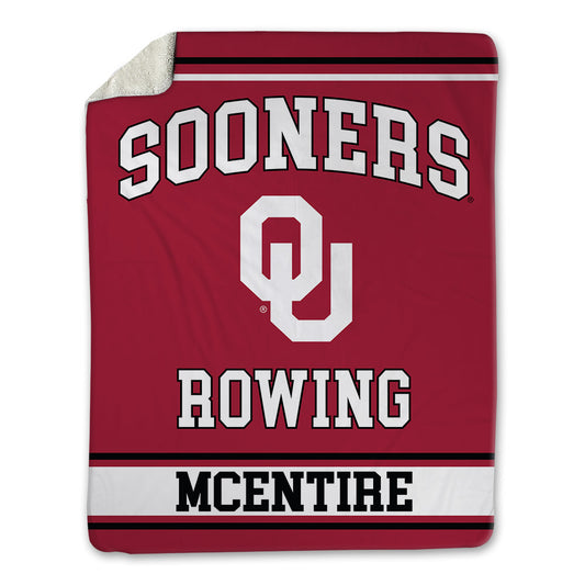Oklahoma - NCAA Women's Rowing : Grace McEntire - Blanket-0