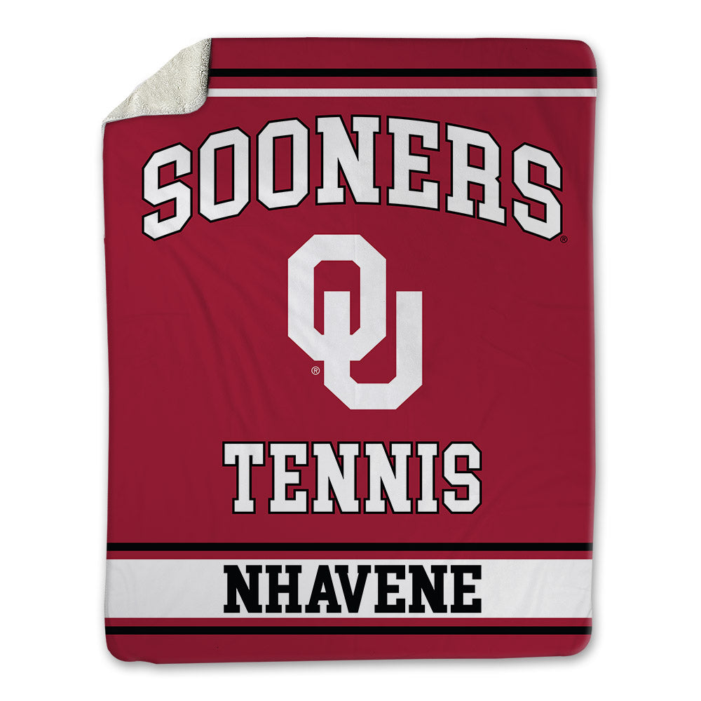 Oklahoma - NCAA Men's Tennis : Bruno Nhavene - Blanket-0