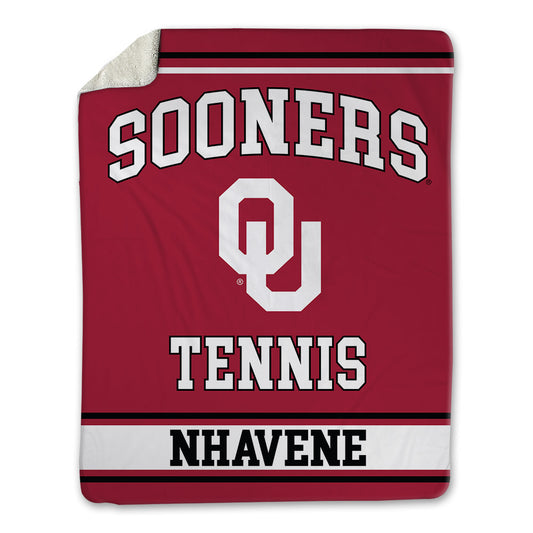 Oklahoma - NCAA Men's Tennis : Bruno Nhavene - Blanket-0