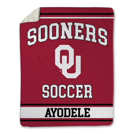 Oklahoma - NCAA Women's Soccer : Mojisola Ayodele - Blanket-0