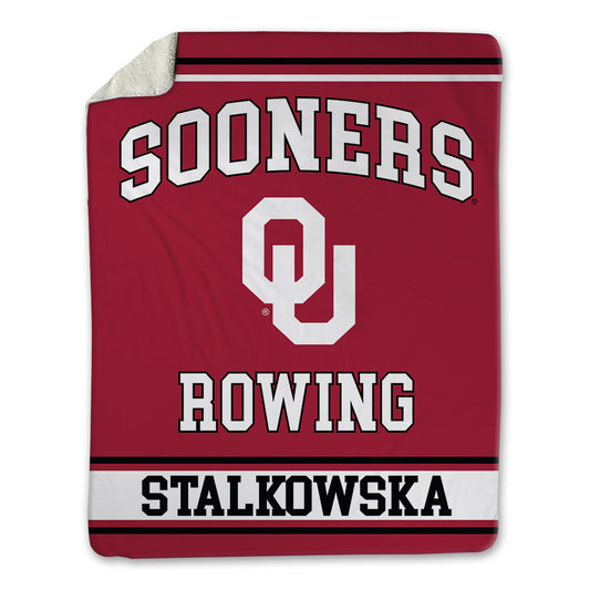 Oklahoma - NCAA Women's Rowing : Hanna Stalkowska - Blanket-0