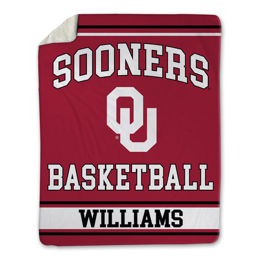Oklahoma - NCAA Women's Basketball : Sahara Williams - Blanket-0