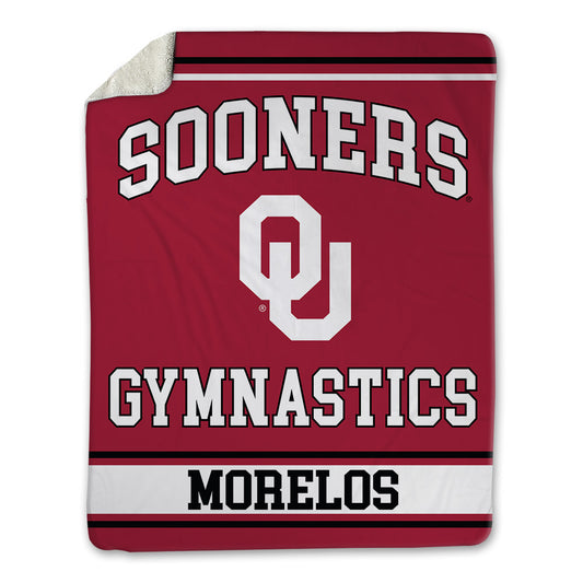 Oklahoma - NCAA Men's Gymnastics : Max Morelos - Blanket-0