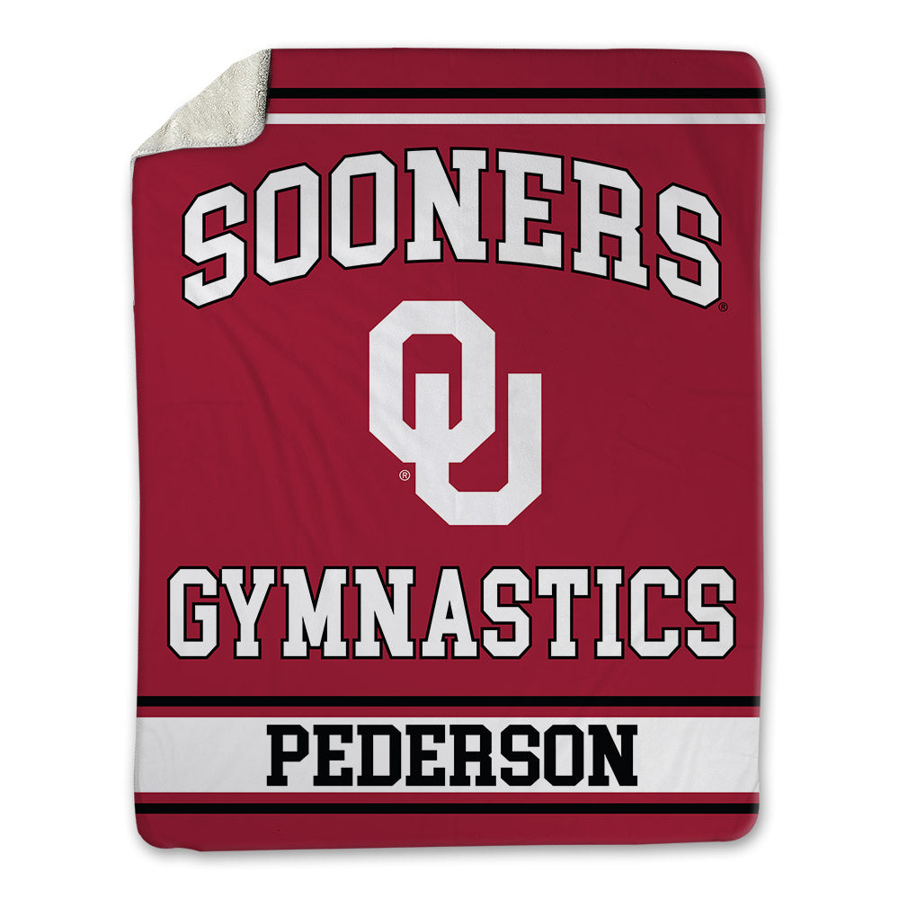 Oklahoma - NCAA Women's Gymnastics : Lily Pederson - Blanket-0