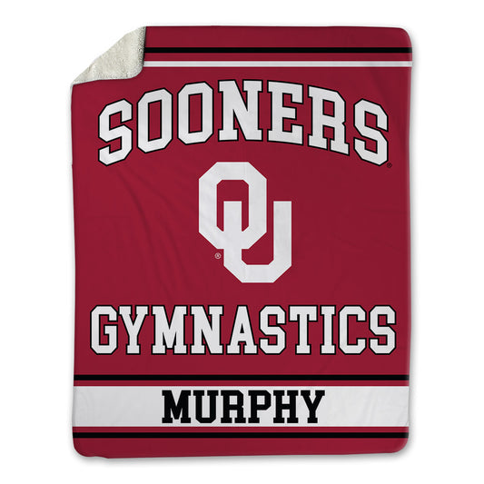 Oklahoma - NCAA Women's Gymnastics : Ella Murphy - Blanket-0