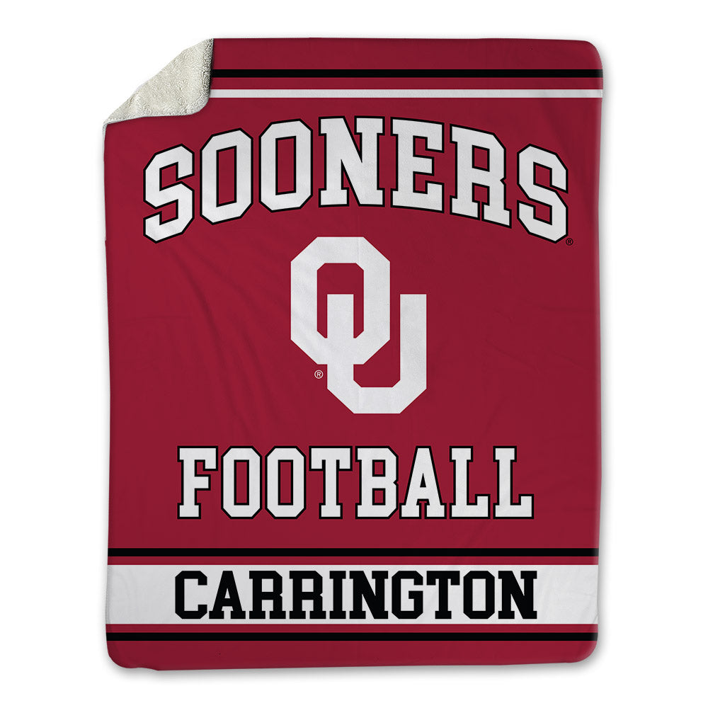 Oklahoma - NCAA Football : James Carrington - Blanket-0