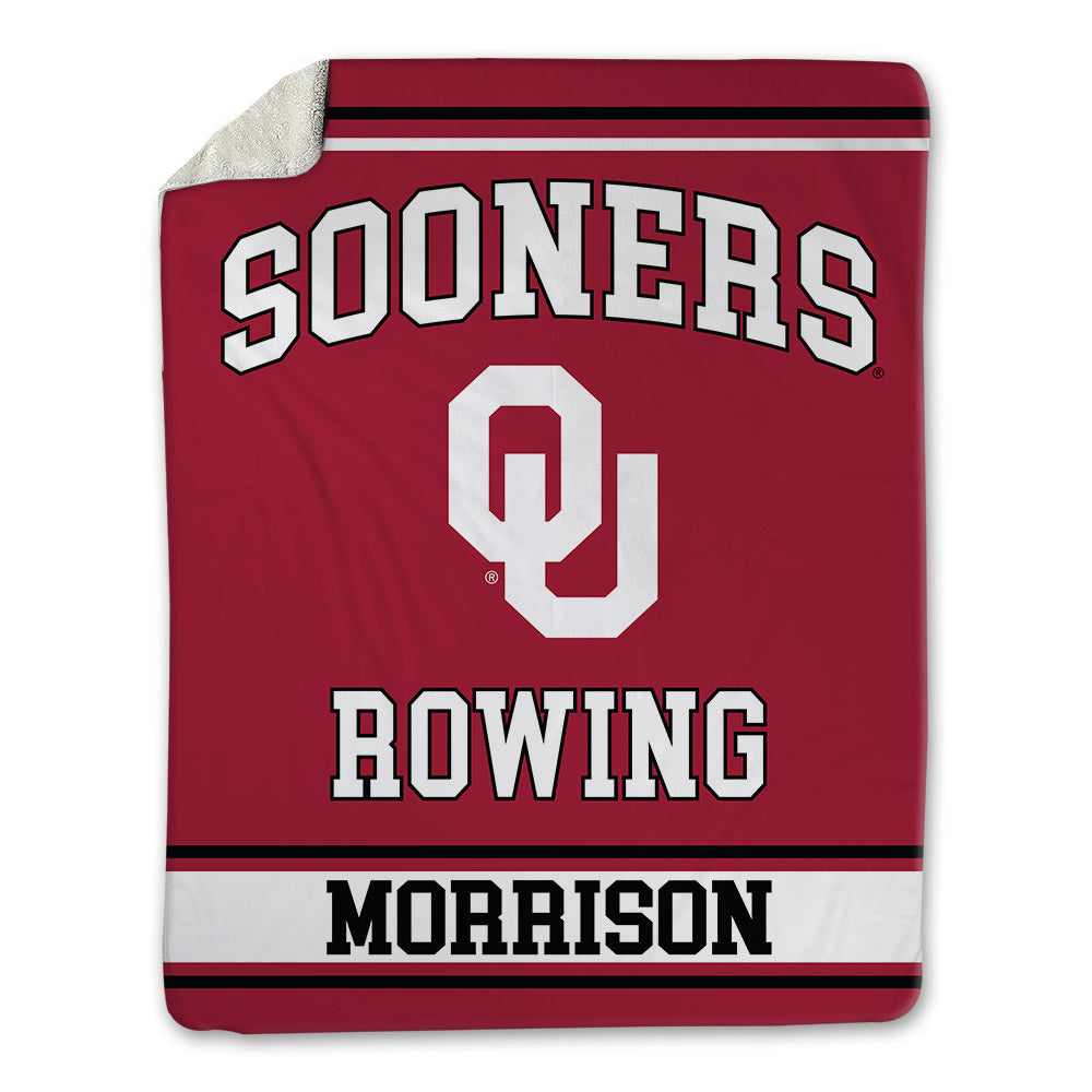 Oklahoma - NCAA Women's Rowing : Emma Morrison - Blanket-0
