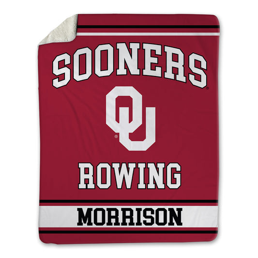 Oklahoma - NCAA Women's Rowing : Emma Morrison - Blanket-0