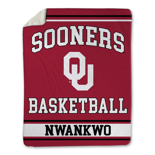 Oklahoma - NCAA Men's Basketball : Jeff Nwankwo - Blanket-0