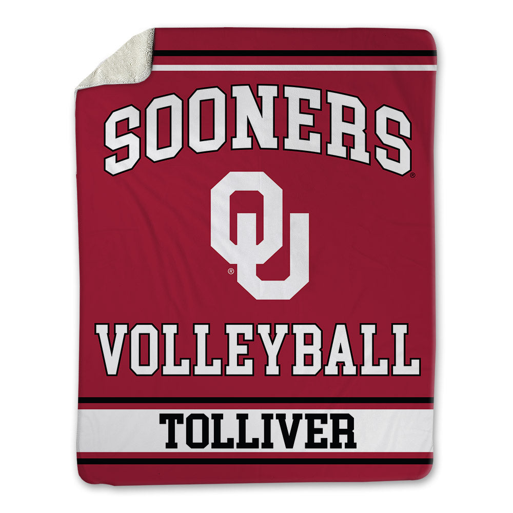 Oklahoma - NCAA Women's Volleyball : Alaleh Tolliver - Blanket-0