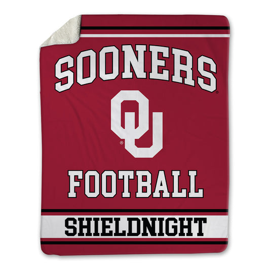 Oklahoma - NCAA Football : Alex Shieldnight - Blanket-0