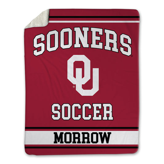 Oklahoma - NCAA Women's Soccer : Logan Morrow - Blanket-0