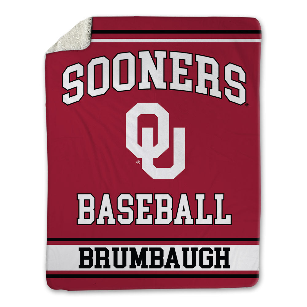 Oklahoma - NCAA Baseball : Cayden Brumbaugh - Blanket-0