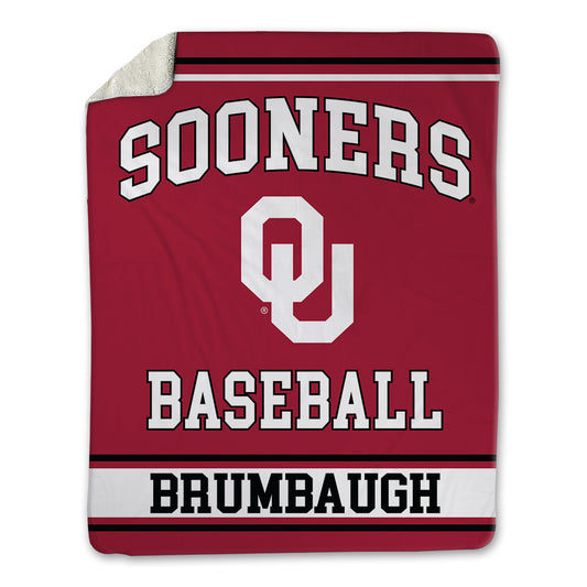 Oklahoma - NCAA Baseball : Cayden Brumbaugh - Blanket-0