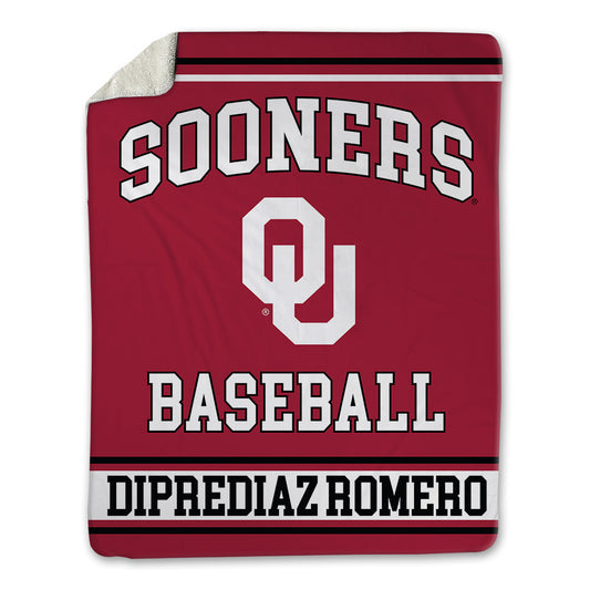 Oklahoma - NCAA Baseball : Jenker Diprediaz Romero - Blanket-0