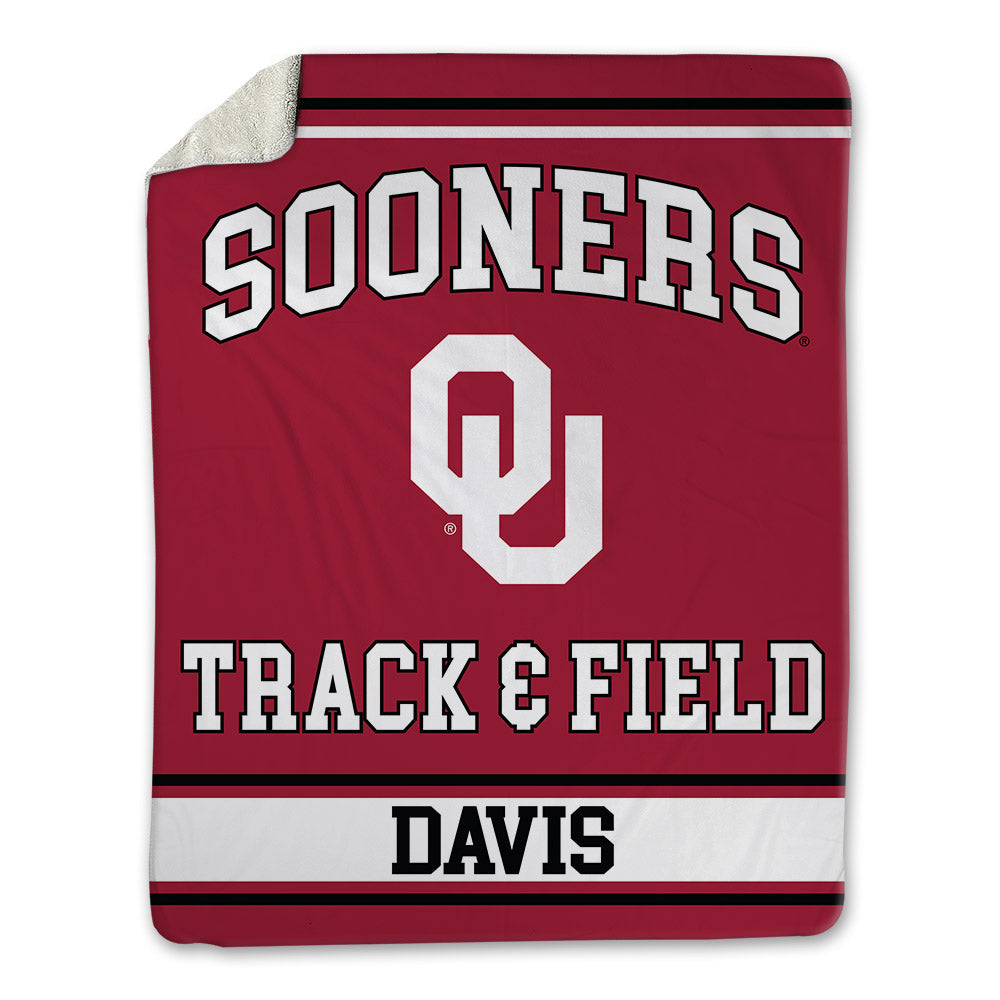 Oklahoma - NCAA Men's Track & Field : Andrew Davis - Blanket-0
