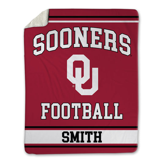 Oklahoma - NCAA Football : Nigel Smith - Blanket-0