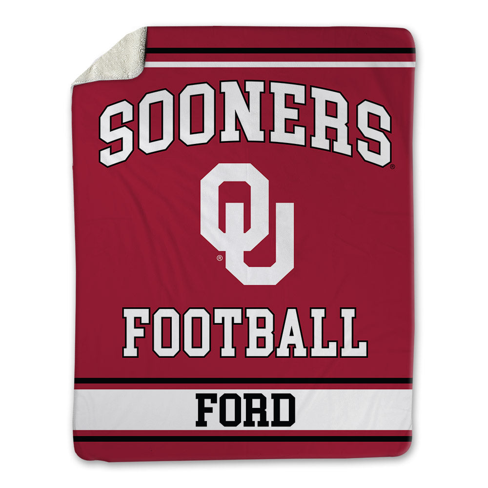 Oklahoma - NCAA Football : Markel Ford - Blanket-0