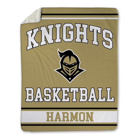 Central Florida - NCAA Women's Basketball : Leah Harmon - Blanket-0