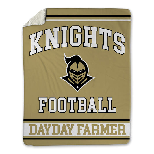 Central Florida - NCAA Football : Ric'Darious "DayDay" Farmer - Blanket-0