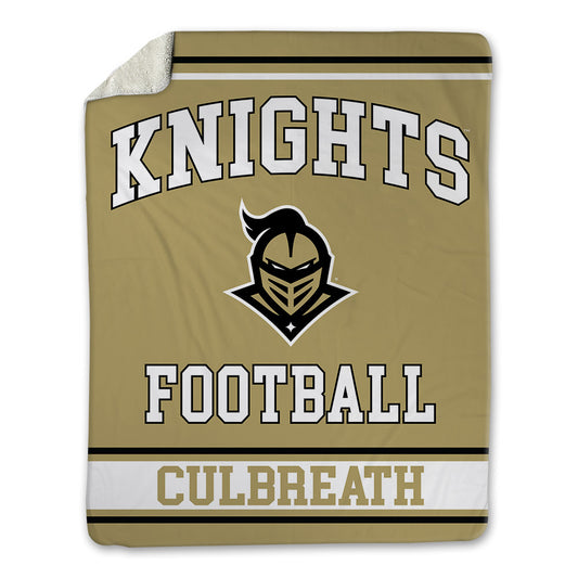 Central Florida - NCAA Football : Jahleel Culbreath - Blanket-0