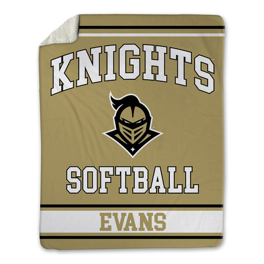 Central Florida - NCAA Softball : Aubrey Evans - Blanket-0