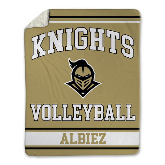 Central Florida - NCAA Women's Volleyball : Chloe Albiez - Blanket-0