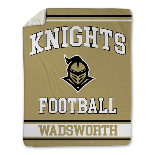 Central Florida - NCAA Football : Thomas Wadsworth - Blanket-0
