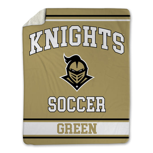 Central Florida - NCAA Women's Soccer : Virginia Green - Blanket-0