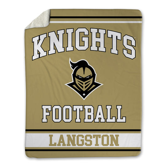 Central Florida - NCAA Football : Laparka Langston - Blanket-0