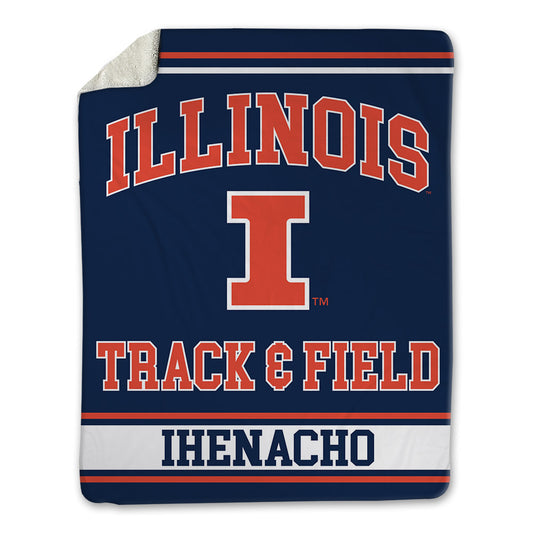 Illinois - NCAA Men's Track & Field : Reece Ihenacho - Blanket-0
