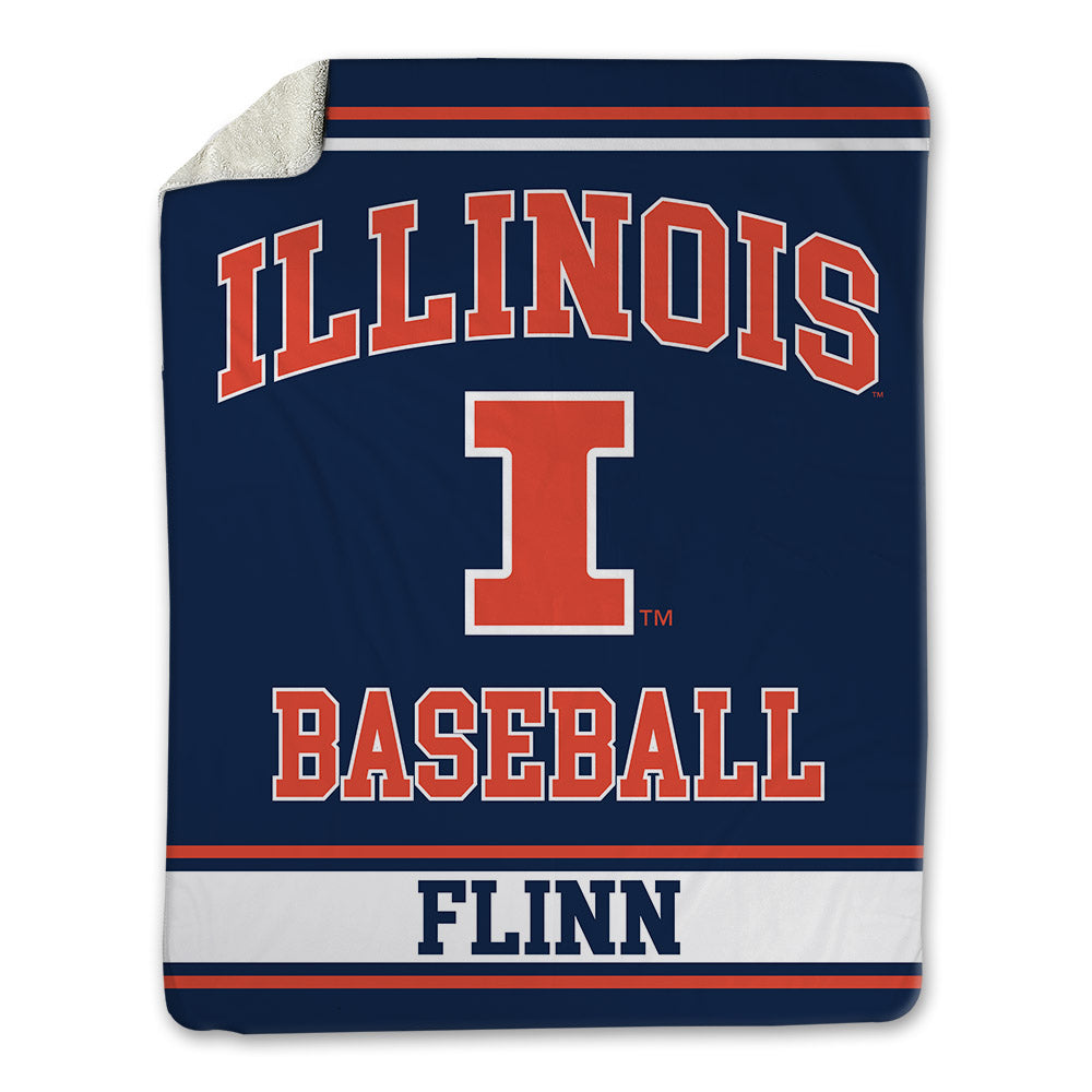 Illinois - NCAA Baseball : Aidan Flinn - Blanket-0