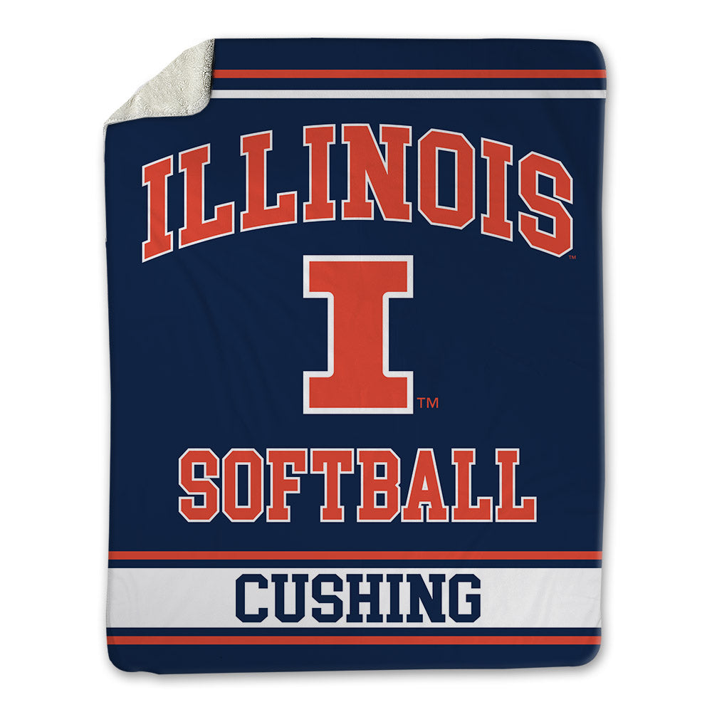 Illinois - NCAA Softball : Ella Cushing - Blanket-0
