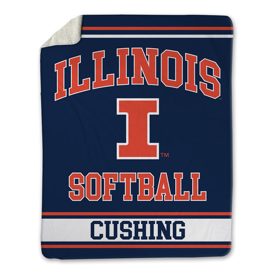 Illinois - NCAA Softball : Ella Cushing - Blanket-0