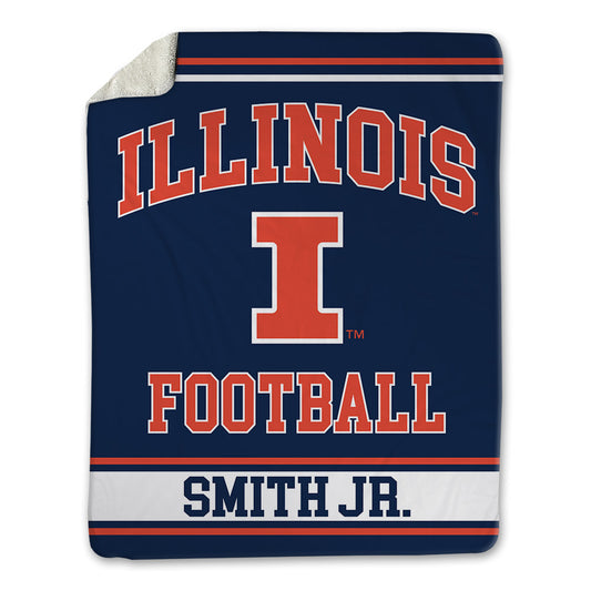 Illinois - NCAA Football : Maurice Smith Jr. - Blanket-0