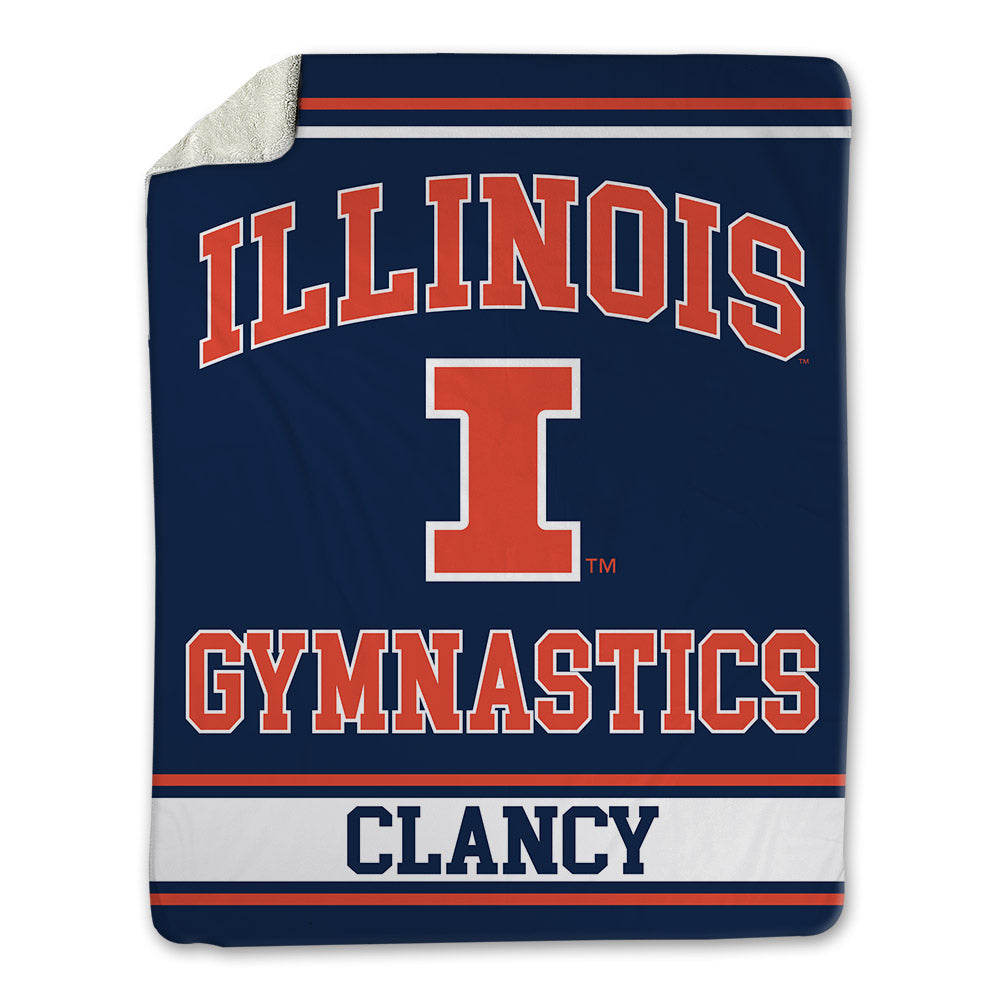 Illinois - NCAA Women's Gymnastics : Summer Clancy - Blanket-0